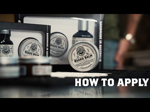 How to apply Beard Balm